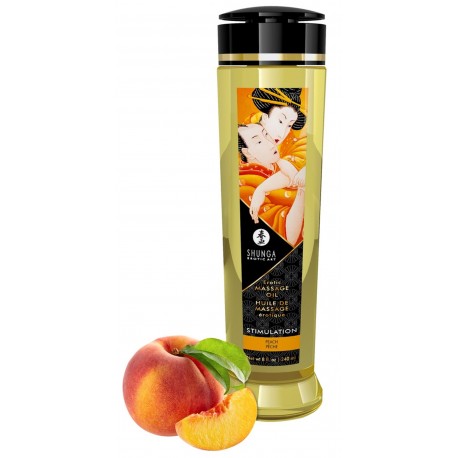 Massage Oil Stimulation - Peach - Zapach Brzoskwiniowy 240 ml