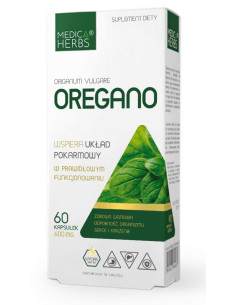 Medica Herbs Oregano 600mg 60 kap.