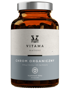 Vitama Chrom Organiczny 90 kap.
