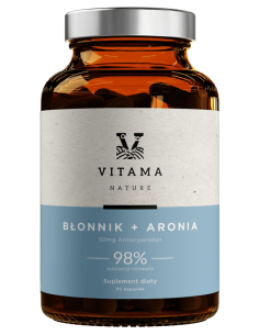 Vitama Błonnik + Aronia 90 kap.