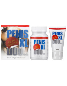 Zestaw Penis XL DUO Pack - Tabletki + Żel