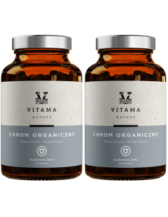Vitama Chrom Organiczny 180 kap.