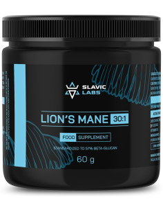 Slavic Labs Lion’s Mane – Soplówka Jeżowata 60 g - DER 30:1