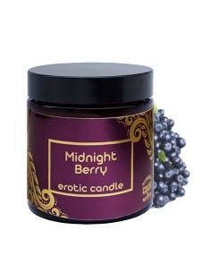 Erotic Candle Sojowa świeca o zmysłowym, relaksacyjnym zapachu jagód 1