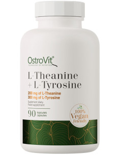 Ostrovit L-Theanine + L-Tyrosine VEGE 90 kap.