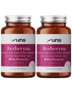 UNS - Berberyna Rebersa® + BIOPERINE 120 vege kap.