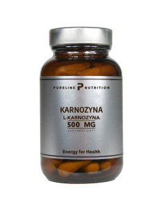 Pureline Karnozyna (L-karnozyna) - 500 mg - 60 kapsułek