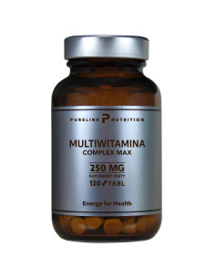 Pureline Multiwitamina Complex MAX 250 mg - 120 tabletek