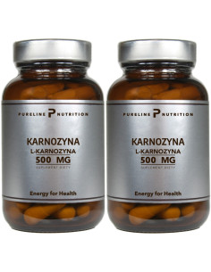 Pureline Karnozyna (L-karnozyna) - 500 mg - 120 kapsułek