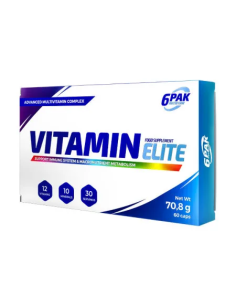 6PAK Kompleks Witamin - Vitamin Elite - 60 kap.