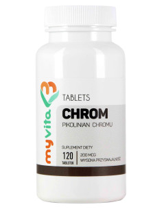 MyVita Chrom 200 mcg 120 tab.