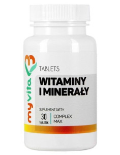 MyVita Witaminy i minerały - complex 30 tab.