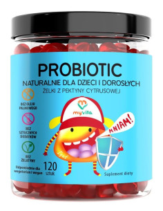 MyVita Żelki naturalne Probiotic 120 szt.