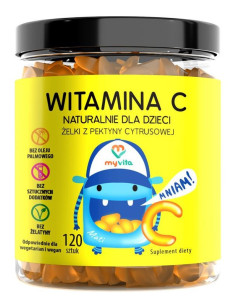 MyVita Żelki naturalne Witamina C 120 szt.