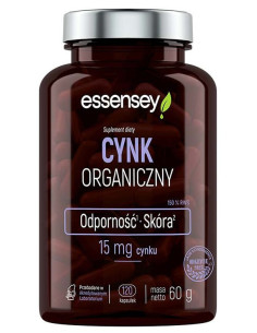 Essensey Cynk Organiczny 120 kaps