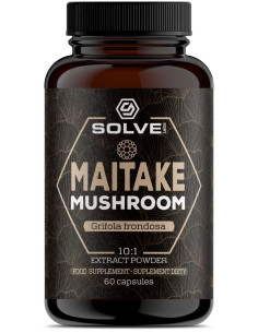 Solve Labs Ekstrakt Maitake (Żagwica listkowata) - 60 kapsułek