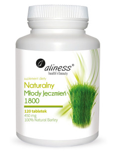 Aliness Naturalny Młody Jęczmień 1800 120 tab.