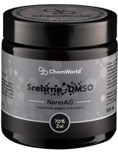 ChemWorld Żel Srebrne DMSO - 120 ml