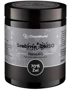 ChemWorld Żel Srebrne DMSO - 190 ml