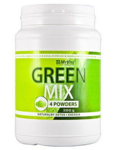 MyVita Green MIX (4 powders) DETOX I ENERGIA 300g