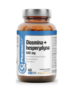 Pharmovit Diosmina + Hesperydyna 500 mg Zmikronizowana frakcja flawonoidowa 60 kap.