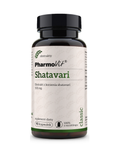 Pharmovit Shatavari Ekstrakt z korzenia shatavari 500 mg 90 kap.