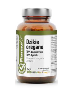 Pharmovit Dzikie oregano 10% karwakrolu 10% tymolu 60 kap.