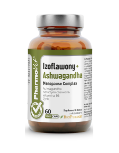 Pharmovit Izoflawony + Ashwagandha Menopause Complex 60 vege kap.