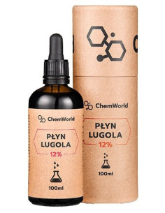 Płyn Lugola 12% 100 ml - JOD Czysty CZDA Bardzo Mocny