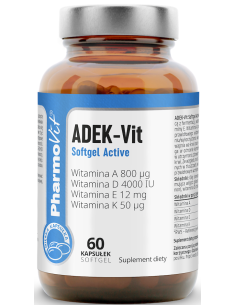 Pharmovit ADEK-Vit Softgel Active 60 kap.