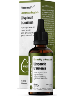 Pharmovit Ekstrakty w kroplach Wsparcie trawienia 30 ml.