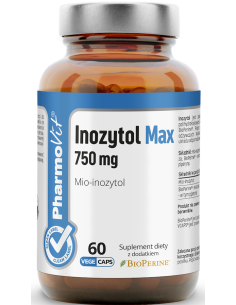 Pharmovit Inozytol Max 750 mg Mio-inozytol 60 kap.