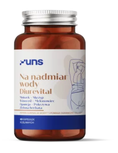 UNS Na nadmiar wody Diurevital 60 Vege kap.