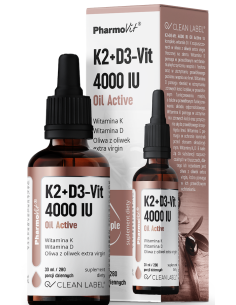 Pharmovit K2+D3-Vit 4000 IU Oil Active 30 ml.