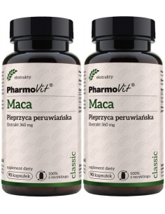 Pharmovit Maca Pieprzyca Peruwiańska 360mg 180 kap.