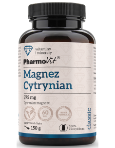 Pharmovit Magnez Cytrynian 375 mg 150 g.