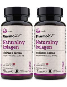 Pharmovit Naturalny kolagen z dzikiego dorsza 180 kap.