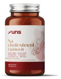 UNS Na cholesterol Lipidovit 60 Vege kap.