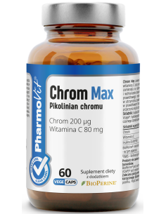 Pharmovit Chrom Max 200 µg 60 kap Vege.