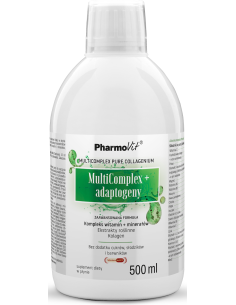 Pharmovit MultiComplex + adaptogeny Zaawansowana formuła płyn 500 ml.