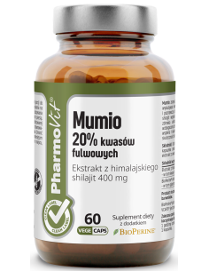 Pharmovit Mumio 20% kwasów fulwowych 60 kap Vege.