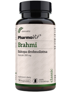 Pharmovit Brahmi Bakopa drobnolistna 20:1 200 mg 90 kap.