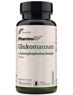 Pharmovit Glukomannan z Amorphophallus konjac 450 mg 90 kap.