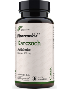 Pharmovit Karczoch Artichoke 4:1 400 mg 90 kap.