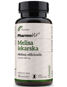 Pharmovit Melisa lekarska 280 mg 90 kap.