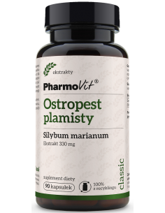 Pharmovit Ostropest plamisty Silybum marianum 330 mg 90 kap.