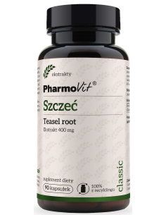 Pharmovit Szczeć Teasel root 4:1 400 mg 90 kap.