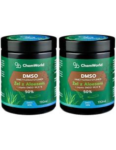 Chemworld Żel Aloesowy z DMSO 50% - 380 ml