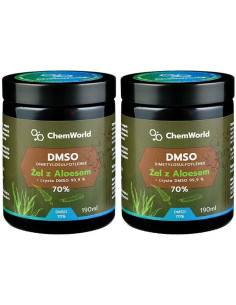 ChemWorld Żel Aloesowy z DMSO 70% - 380 ml