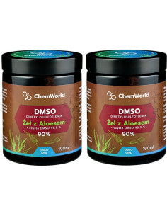 ChemWorld Żel DMSO z Aloesem 90% 380ml